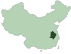 Хуаншань на карте Китая